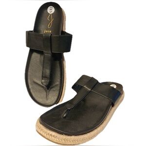 Joie | Shoes | Joie Nacho Espadrille Thongs Sandals Womens  Nwtg Joie Nacho Espadrille Bohemian Thong Sandals 9(M) main image 1